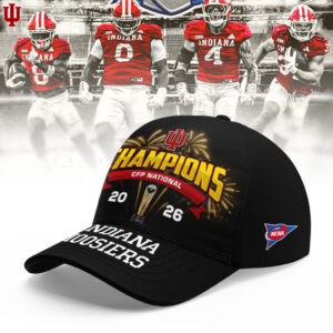 Indiana Hoosiers CFP National Champions 2026 Cap