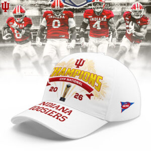 Indiana Hoosiers CFP National Champions 2026 Cap