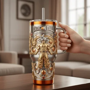 Dragon Ball Anniversary 3D Embossed YETI Tumbler