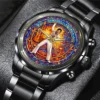Elvis Presley Stained Glass Art Watch