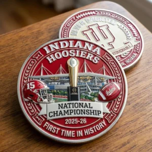 Indiana Hoosiers 2025-26 National Championship Commemorative Coin