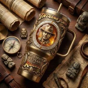 Indiana Jones Celebrate 45 Years of Raiders YETI Tumbler