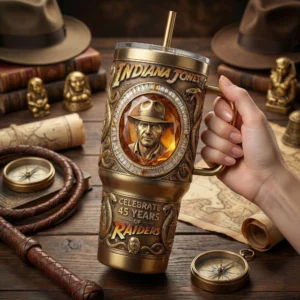 Indiana Jones Celebrate 45 Years of Raiders YETI Tumbler