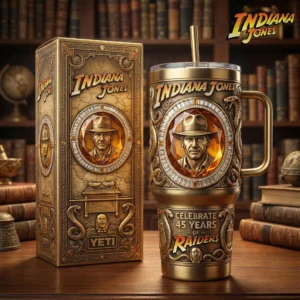 Indiana Jones Celebrate 45 Years of Raiders YETI Tumbler