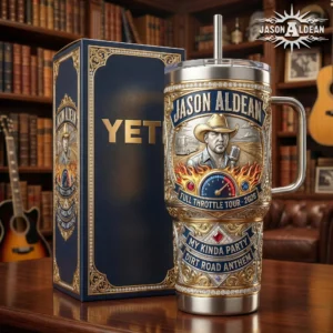 Jason Aldean Full Throttle Tour 2026 Tumbler