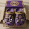 Omega Psi Phi Custom Crocs With Charms