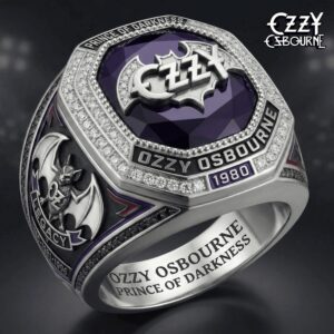 Ozzy Osbourne Prince of Darkness Legacy 1980 Championship Ring