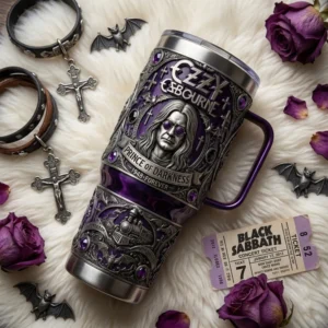 Ozzy Osbourne Prince of Darkness The Madman's Journey Tumbler