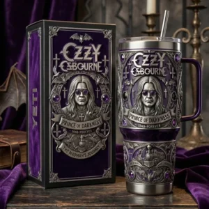Ozzy Osbourne Prince of Darkness The Madman's Journey Tumbler