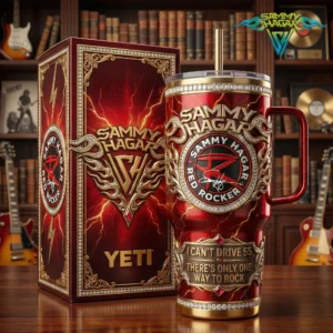 Sammy Hagar Red Rocker YETI Tumbler