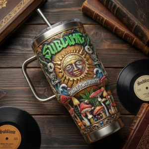 Sublime Smoke Two Joints Tumbler with Handle