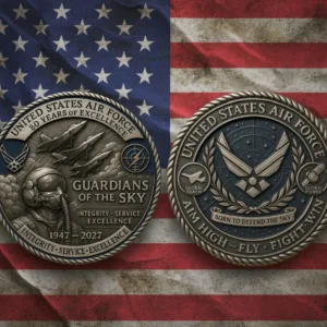 United States Air Force 80 Years Anniversary Coin
