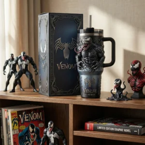 Venom We Are Venom 3D Sculpted Tumbler