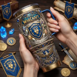 World of Warcraft For The Alliance Yeti Tumbler