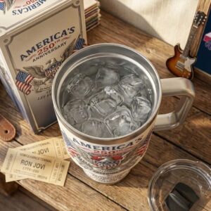 America 250th Anniversary Semiquincentennial Celebration Tumbler With Handle