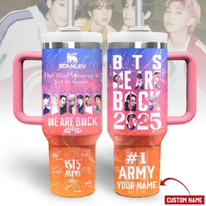 BTS Festa 2025 We Are Back Custom Name Tumbler