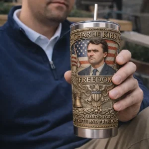 Charlie Kirk Commemorative Edition A Martyr For Truth And Freedom Tumbler