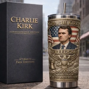 Charlie Kirk Commemorative Edition A Martyr For Truth And Freedom Tumbler