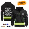 Firefighter Personalized Name Fire Department 3D Hoodie