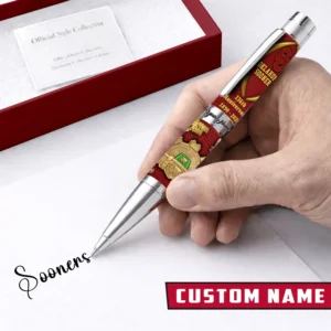 Oklahoma Sooners 136th Anniversary Custom Name Pen