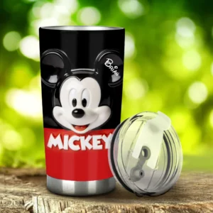 Personalized Disney Mickey and Minnie Mouse Couple Tumbler Valentine Cup