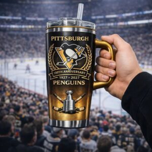 Pittsburgh Penguins 100th Anniversary 1927-2027 YETI Tumbler