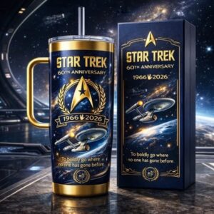 Star Trek 60th Anniversary 1966-2026 Tumbler