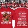 Indiana Hoosiers 2026 CFP National Champions Undefeated 16-0 T-Shirt