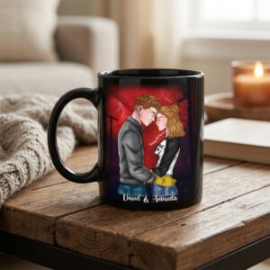 Stranger Things You Will Forever Be My Always Personalized Couple Mug