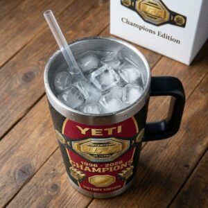 UFC 30 Years 1996-2026 Champions Victory Edition YETI Tumbler