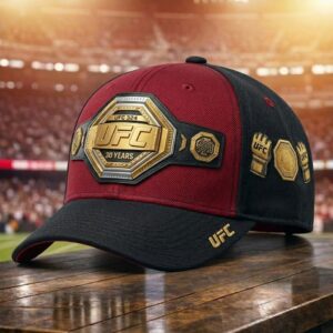 UFC 324 30 Years Championship Belt Cap