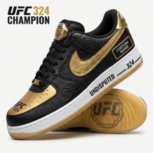 UFC 324 Champion Custom Name Nike Air Force 1