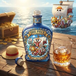 One Piece 30th Anniversary 1997-2027 Grand Line Legends Tequila Bottle