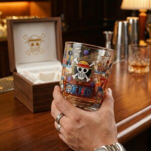 One Piece 30th Anniversary Grand Line Adventure Collector Edition Whiskey Glass