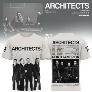 Architects Broken Mirror Tour 2026 North America T-Shirt