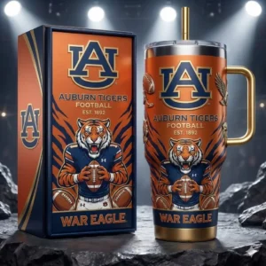 Auburn Tigers Football Est. 1892 Tumbler