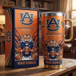 Auburn Tigers Football Est. 1892 Tumbler