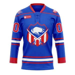 Custom Buffalo Sabres 1980s Throwback Hockey Jersey