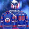 Custom Buffalo Sabres 1980s Throwback Hockey Jersey