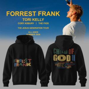 Forrest Frank The Jesus Generation Tour 2026 Hoodie