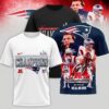 New England Patriots American Football Conference Champions Super Bowl LIX T-Shirt