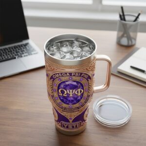 Omega Psi Phi 2026 Anniversary Tumbler