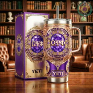 Omega Psi Phi 2026 Anniversary Tumbler