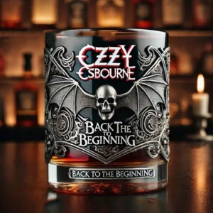 Ozzy Osbourne Back To The Beginning Whiskey Glass