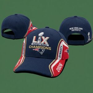 New England Patriots Super Bowl LIX Champions 2026 Dynasty Cap