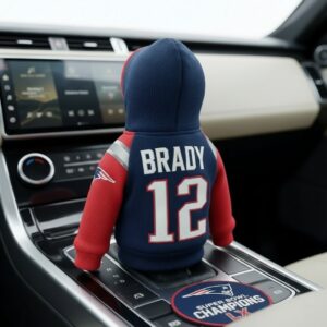 New England Patriots Super Bowl LX Champions 2026 Gear Shift Knob Hoodie