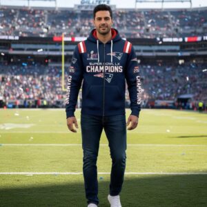 New England Patriots Super Bowl LX Champions Zip Hoodie