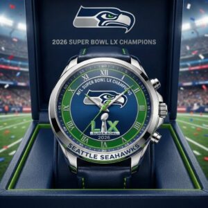 Seattle Seahawks 2026 Super Bowl LX Champions Watch