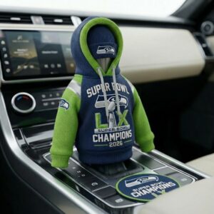 Seattle Seahawks Super Bowl LIX Champions 2026 Gear Shift Hoodie