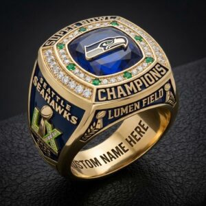 Seattle Seahawks Super Bowl LX 2026 Champions Lumen Field Ring